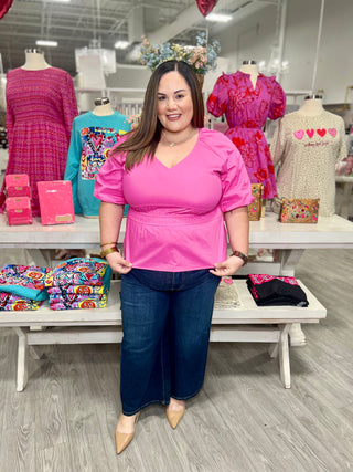 ALEXA PINK TOP