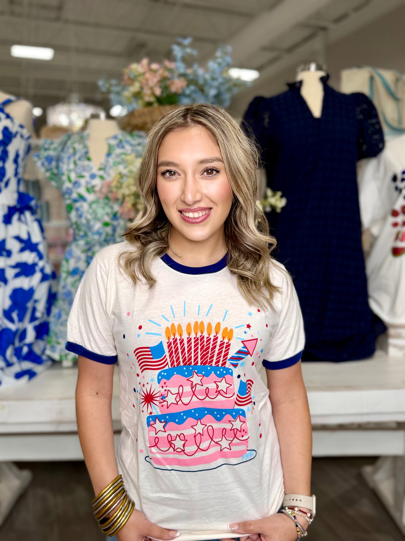 HAPPY BIRTHDAY USA TEE