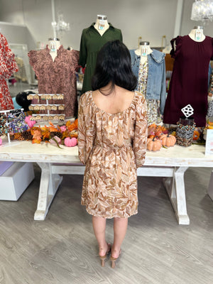 TATI MOCHA DRESS