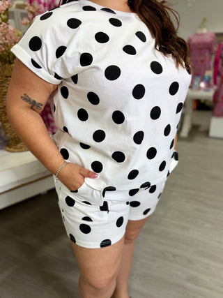 SOPHIA POLKA DOT SET
