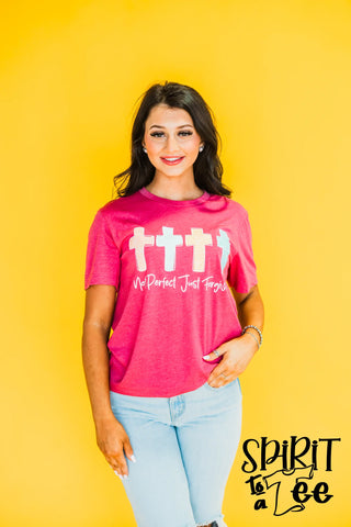NOT PERFECT JUST FORGIVEN TEE
