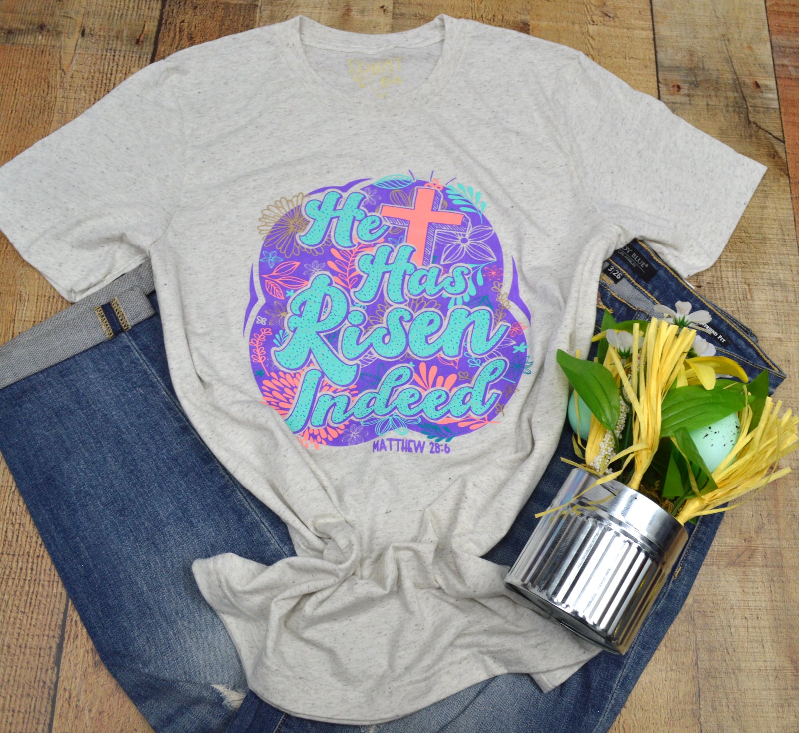 HE HAS RISEN INDEED TEE