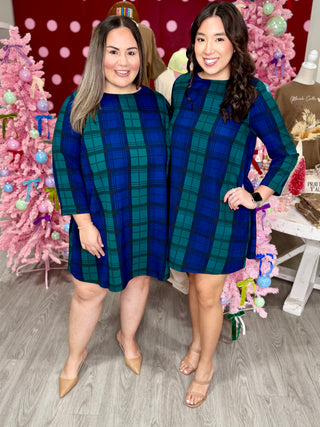 Lonna Plaid Dress