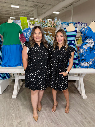 JANE POLKA DOT DRESS