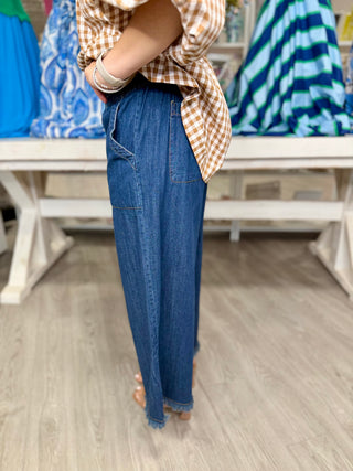 YVONNE DENIM PANTS