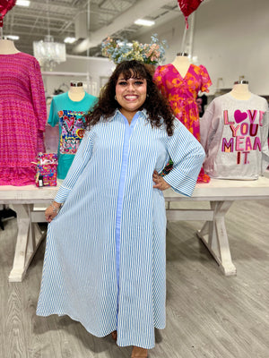 PENELOPE STRIPE DRESS