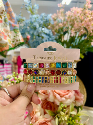 RAINBOW STACK BRACELET SET