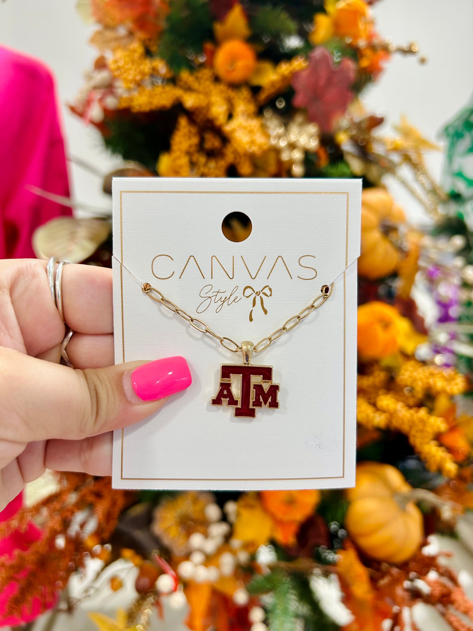 Texas A&M Aggies Delicate Necklace