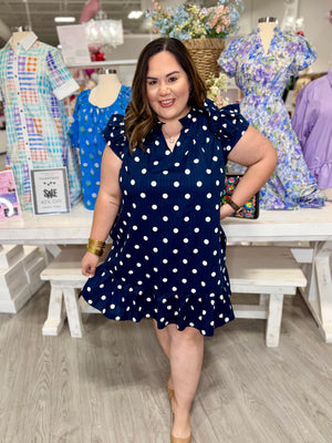 SUSY POLKA DOT DRESS