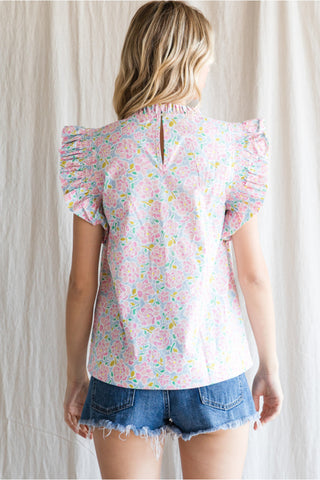 EMELIA FLORAL TOP