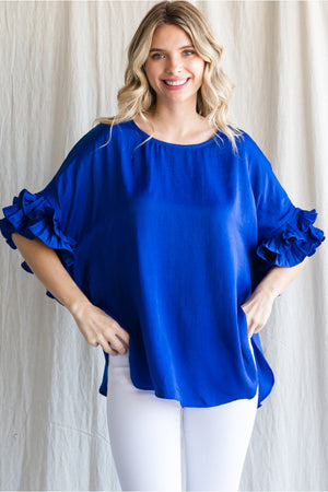 ENGLISH RUFFLE TOP