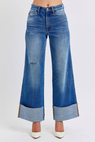 CIERRA HW RETRO WIDE LEG W/CUFF