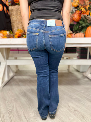 BETH DARK WASH BOOTCUT JEANS