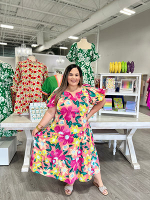 MAGGIE FLORAL DRESS