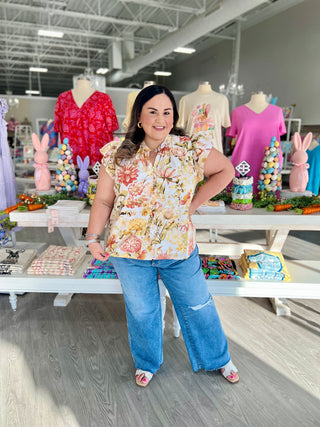 Everly Floral Top