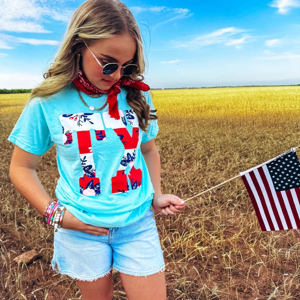 TX Patriotic Floral