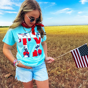 TX Patriotic Floral