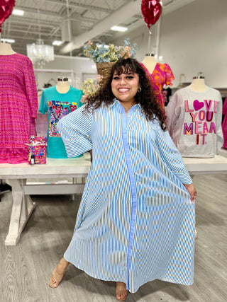 PENELOPE STRIPE DRESS