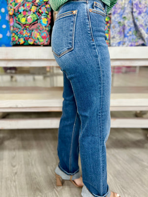 DORINDA FRONT SEAM JUDY BLUE