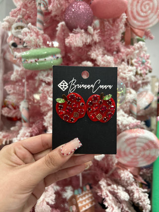 Apple earrings