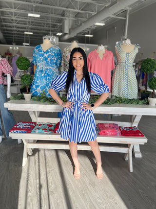 SUSAN STRIPE DRESS