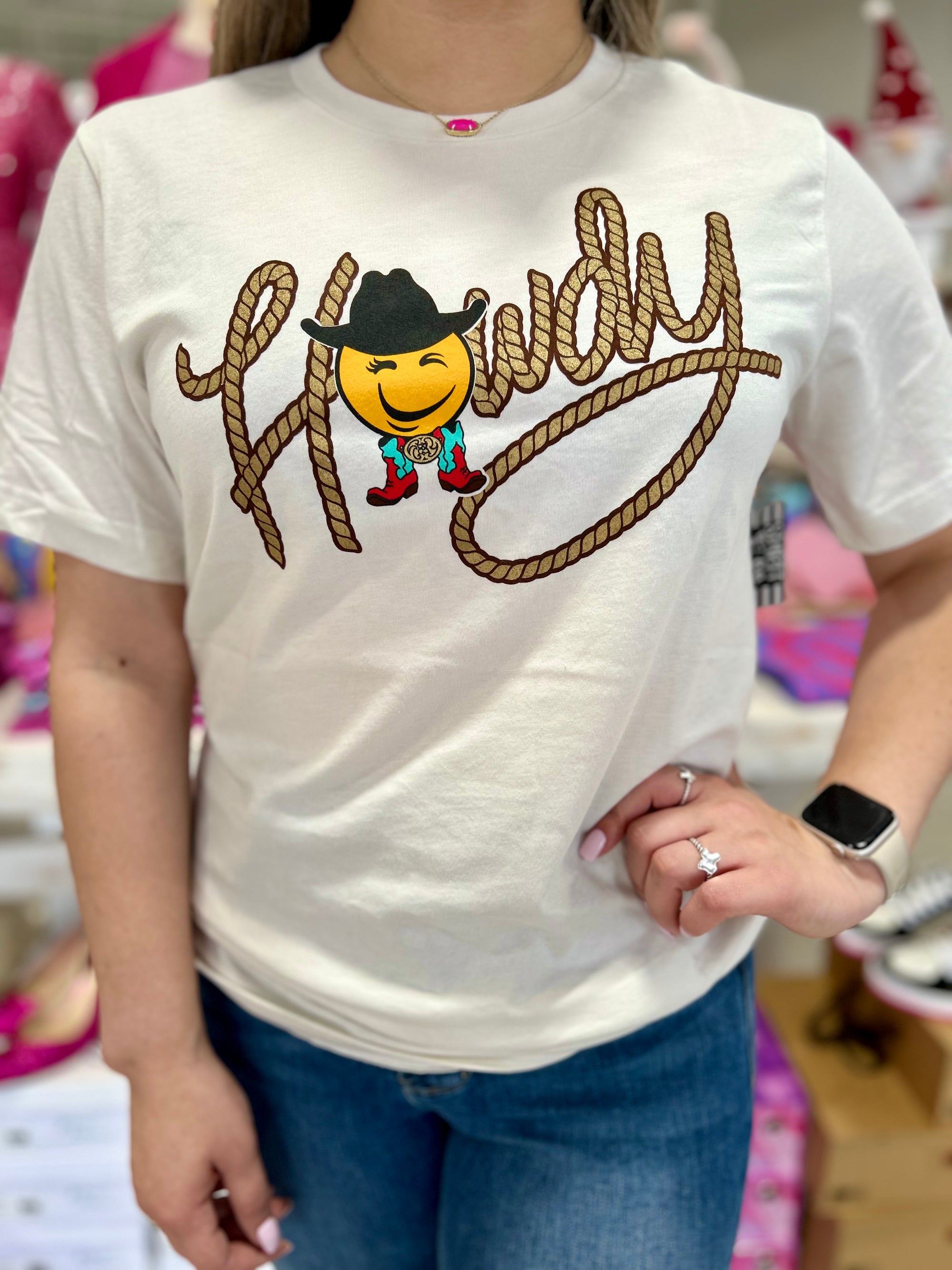 HOWDY COWBOY TEE