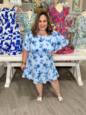 ALEXIS FLORAL DRESS
