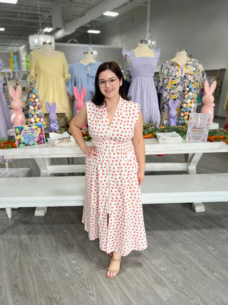 DIANA POLKA DOT DRESS
