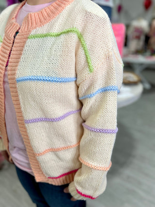 GRACE RAINBOW CARDIGAN