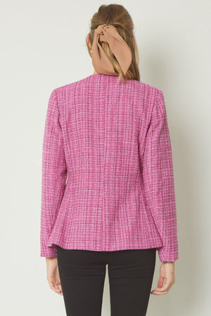 FIRST LADY PINK BLAZER