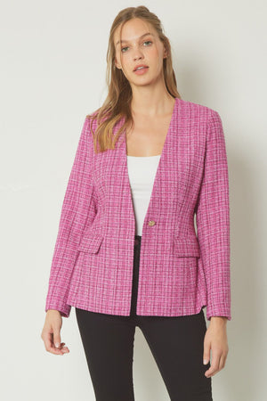 FIRST LADY PINK BLAZER