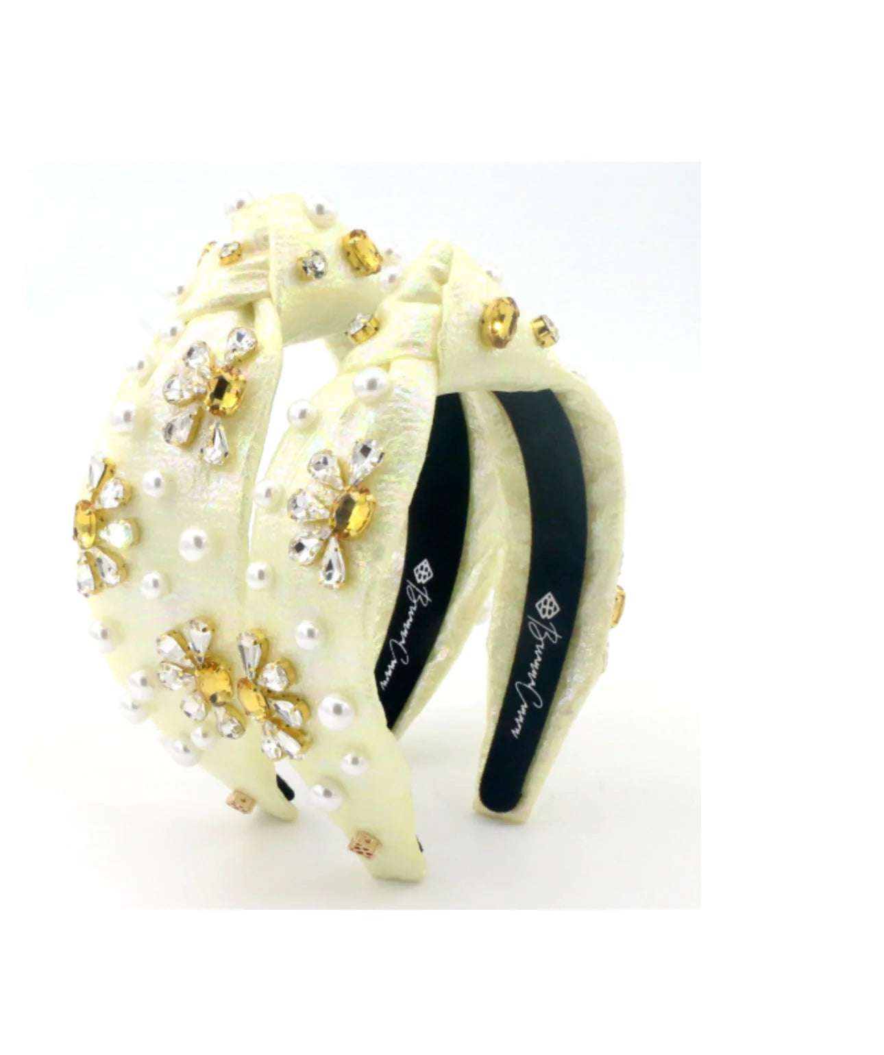 BRIANNA CANNON YELLOW SHIMMER HEADBAND - Shop Southern Melon  display picture 1
