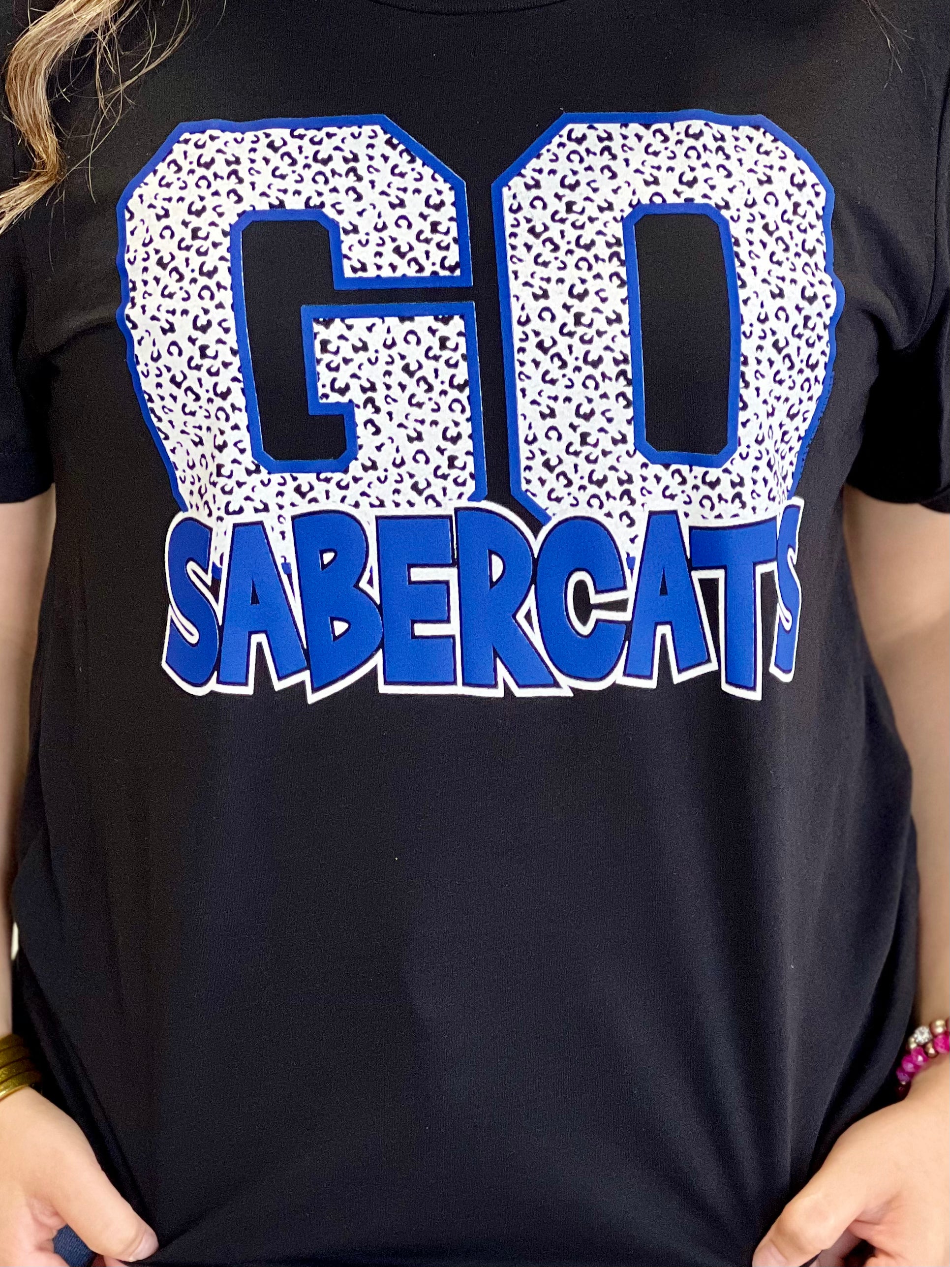 GO SABERCATS LEOPARD TEE