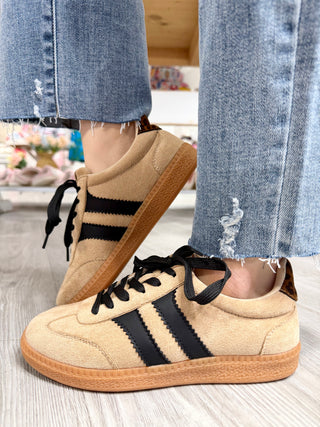 HEADS UP- CAMEL SNEAKERS