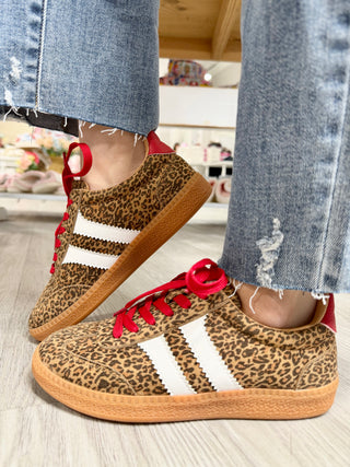 HEADS UP- MINI LEOPARD SNEAKERS