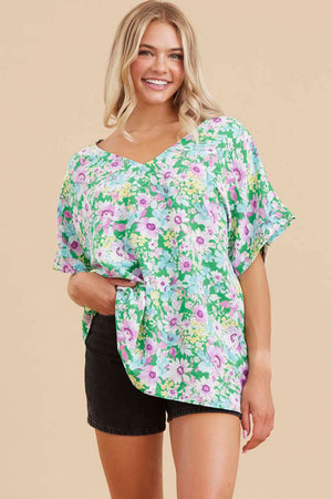 GINNY FLORAL TOP