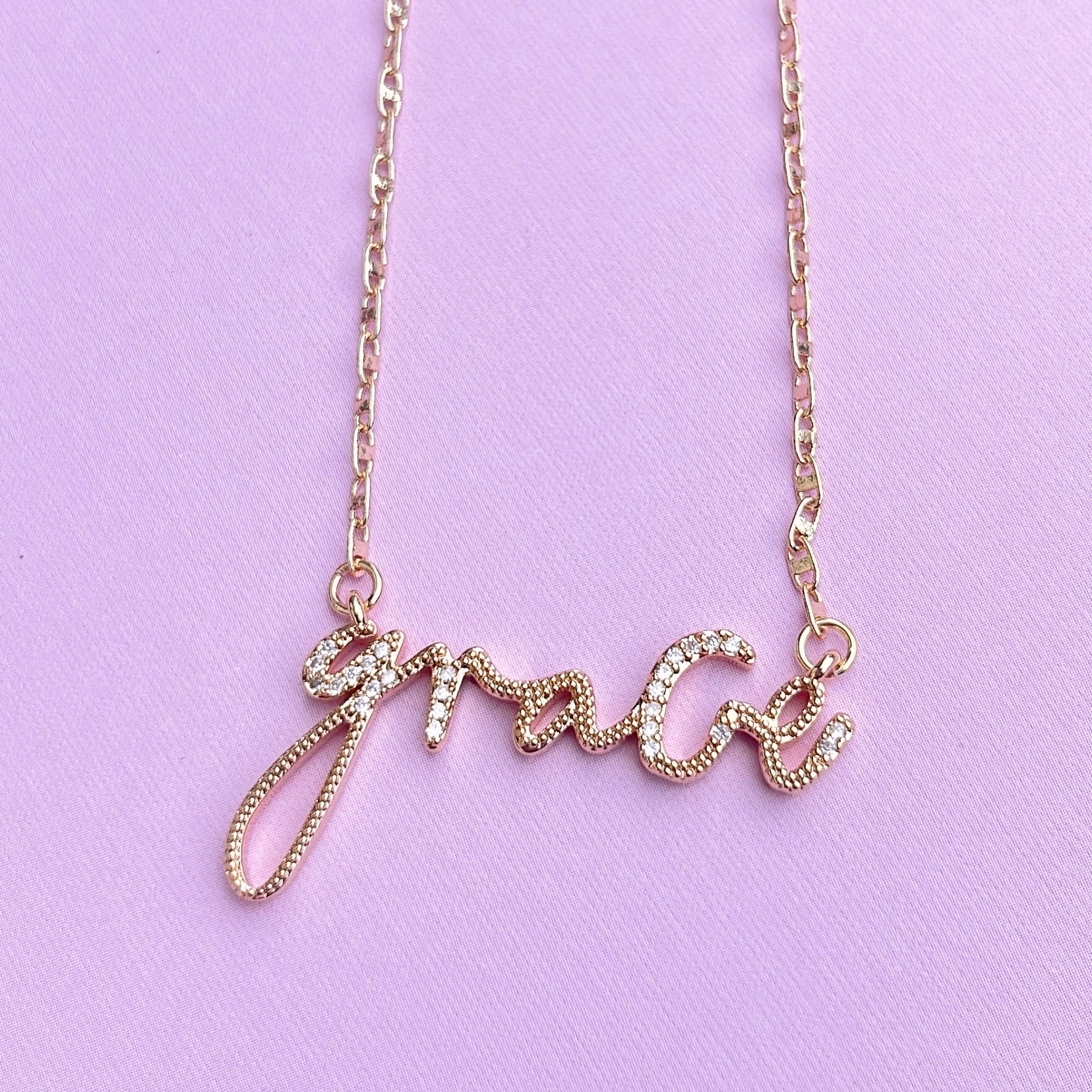 GRACE GOLD TREASURE JEWELS NECKLACE