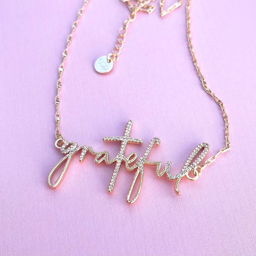 GRATEFUL GOLD TREASURE JEWELS NECKLACE