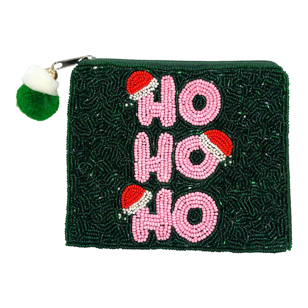 HO HO HO COIN POUCH