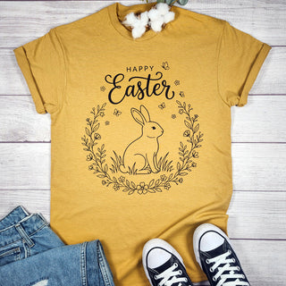 BUNNY HAPPY EASTER TEE