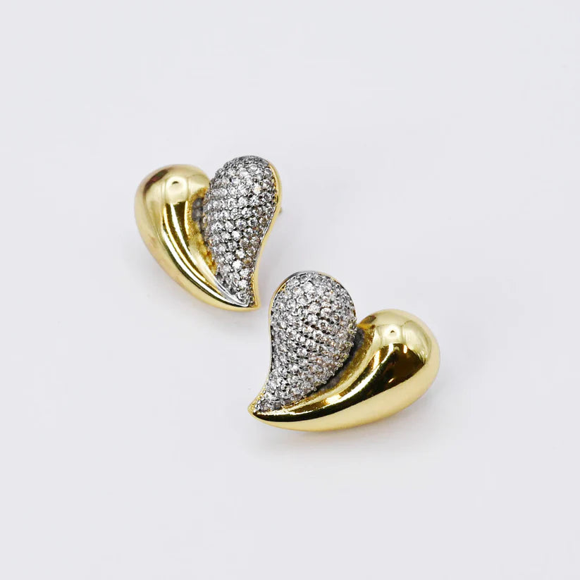 Heart Drop Stud