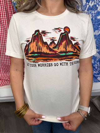 SUNSET TEE