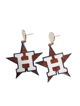 HOUSTON ASTROS EARRINGS