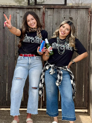 DRINKS WELL WITH OTHERS TEE