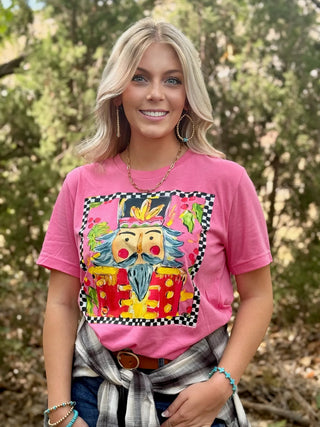 PRE ORDER CALLIE'S CHECKERED NUTCRACKER TEE