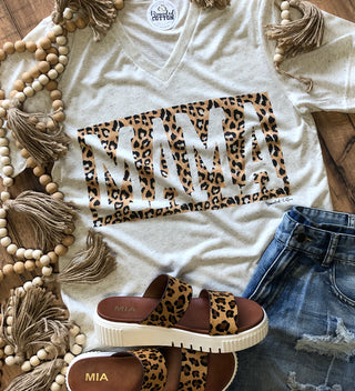 LEOPARD MAMA TEE