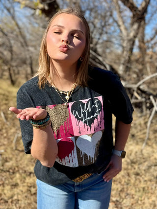 WILD AT HEART TEE