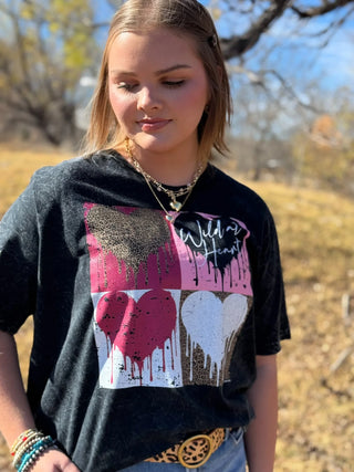 WILD AT HEART TEE