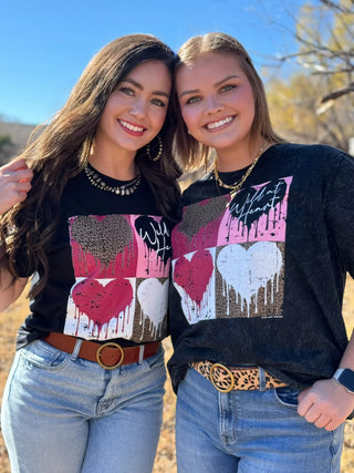 WILD AT HEART TEE
