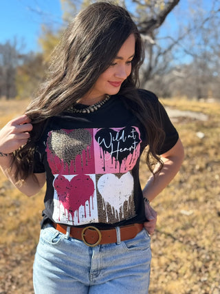 WILD AT HEART TEE